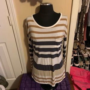 4/$20 Old navy super soft striped long sleeve